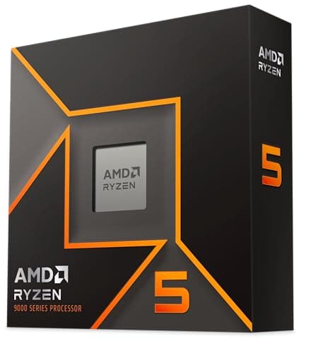 AMD Ryzen 5 9600X Prozessor (Radeon Grafik Included, 6 Kerne/12 Threads, 65W DTP, Sockel AM5, Cache 38MB, Bis zu 5.4 GHz max Boost Frequenz, Kein Kühler) Bild 2