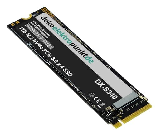 1TB M.2 NVMe Gen3 SSD Festplatte passend für ASUS TUF Gaming X670E-Plus Mainboard, Alternatives Ersatzteil 2280 PCIe 3.0 x 4 1TB - PCIe 3.0 x4 Bild 4