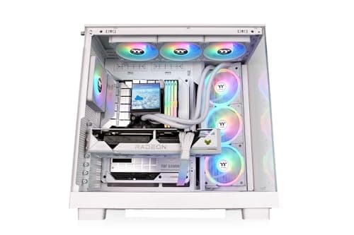 Thermaltake View 380 XL WS ARGB | Mid Tower Chassis | Snow View 380 XL Wood Snow Bild 4