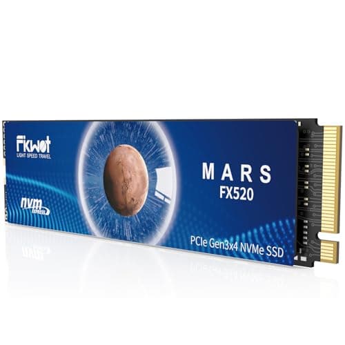 Fikwot FX520 128GB NVMe SSD M.2 2280 PCIe Gen3 x4, bis zu 1100 MB/s, interne SSD für Laptops und Desktop-PCs