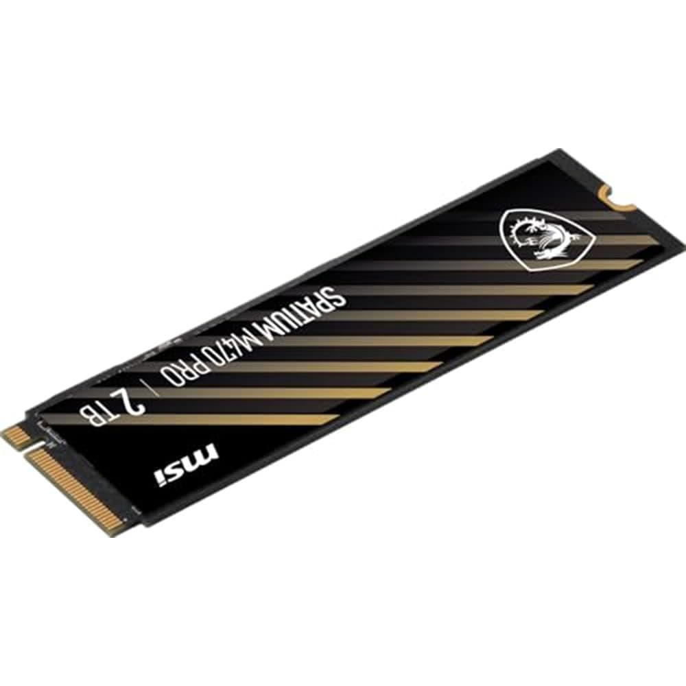 MSI SPATIUM M480 PRO SSD 2 TB – PCIe 4.0 NVMe M.2 interne SSD, 7400 MB/s Lesen & 7000 MB/s Schreiben, 3D NAND, integrierte Datensicherheit, Center – 5 Jahre Qualität (1400 TBW) Bild 7