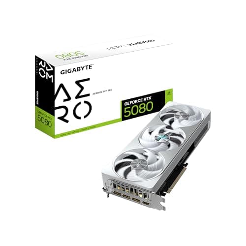 GIGABYTE AORUS GeForce RTX 5080 Master ICE 16G Grafikkarte, WINDFORCE Kühlsystem, 16GB 256-Bit GDDR7, GV-N5080AORUSM ICE-16GD Grafikkarte Bild 3