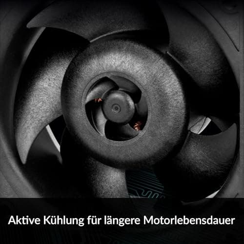 ARCTIC S8038-10K (4 Stück) - Server Lüfter, 80x80x38 mm, 500-10000 rpm, PWM reguliert, 4-Pin Anschluss, 12 V DC - Schwarz Bild 6
