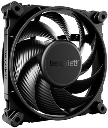 be quiet! Silent Wings 4 120mm Lüfter, optimierte Lüfterblätter, außergewöhnlich hohe Performance, maximaler Luftdruck, nahezu unhörbar, 6-Pol-Lüftermotor, Fluid-Dynamic-Lager