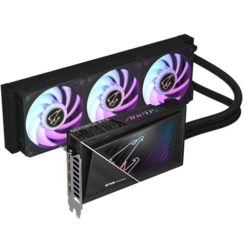 Gigabyte AORUS GeForce RTX 5080 Xtreme WATERFORCE 16G Grafikkarte - 16GB GDDR7, 256 Bit, PCI-E 5.0, 2805MHz Core Clock, 3 x DP 2.1a, 1 x HDMI 2.1b, NVIDIA DLSS 4, GV-N5080AORUSX W-16GD Bild 4