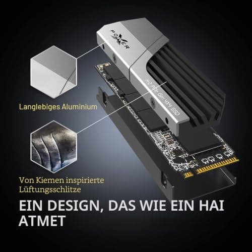 Silicon Power 1TB XS70 – funktioniert mit PlayStation 5, Nvme PCIe Gen4 M.2 2280 interne Gaming SSD W/R bis zu 7.300 MB/6.000/s (SP01KGBP44XS7005) Bild 8