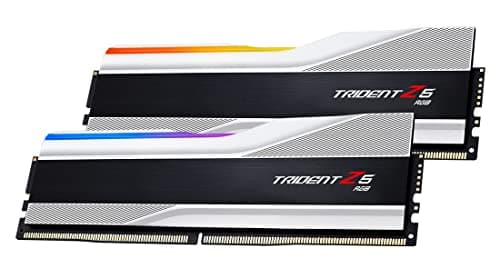 32GB G.Skill DDR5 Trident Z5 RGB 6800MHz CL34 1.40V Dual Channel Kit 2X 16GB Silber Bild 8