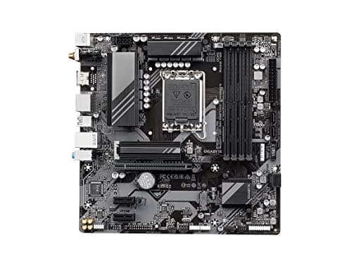 GIGABYTE B760M DS3H AX (LGA 1700/ Intel/ B760/ M-ATX/ DDR5/ 2* M.2/ PCIe 4.0/ USB 3.2 Gen 2 Type-C/WiFi 6E/ 2.5GbE LAN/Q-Flash Plus/PCIe EZ-Latch/Motherboard) Bild 4