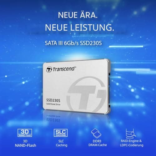 Transcend SSD230S 4TB 2.5" SATA III, 3D TLC, with Dram, Bis zu 560/520 mb/s, Interne SSD für Desktop- und Laptop-Aufrüstung Bild 6