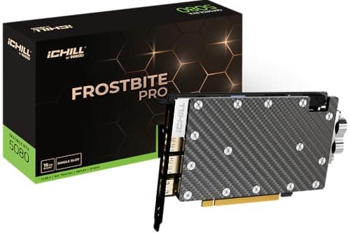 INNO3D NVIDIA GeForce RTX 5080 iCHILL Frostbite PRO 16GB GDDR7 Waterblock Graphics Card (Waterblock, 1 Slot, Reflex 2 RTX AI DLSS4) Bild 2