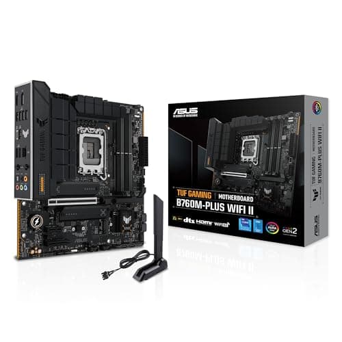 Scheda Madre - Asus - Tuf Gaming B760M-Plus Wifi Ii - Intel B760 Lga 1700 Micro Atx M-Plus WiFi II TUF B760 Bild 2