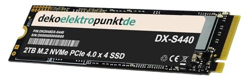 2TB M.2 NVMe Gen4 SSD Festplatte passend für NZXT N7 B650E Matte White Mainboard, Alternatives Ersatzteil 2280 PCIe 4.0 x 4 2TB - PCIe 4.0 x4 Bild 6