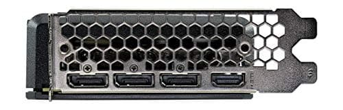 Palit GeForce RTX 3050 Dual Grafikkarte, 8GB, GDDR6, LHR, 3584 Core, 1320 MHz GPU, 1777 MHz Boost, Ampere Architektur, 3X DisplayPort, HDMI, Dual Lüfter, NE63050019P1-190AD, Schwarz Bild 7