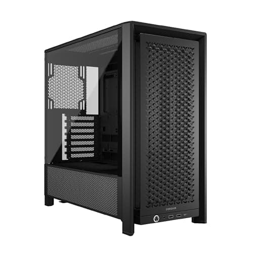 CORSAIR Frame 4000D Modulares Mid-Tower ATX PC-Gehäuse – Hoher Luftstrom, InfiniRail™ Ventilator-Montagesystem, ASUS BTF, MSI Project Zero, Gigabyte Project Stealth – Schwarz