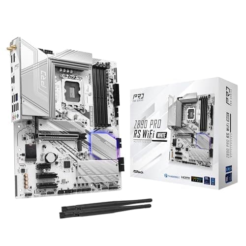 ASRock Z890 Pro RS WiFi White Mainboard