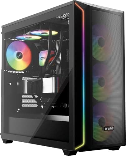 be quiet! Light Wings LX 120mm PWM Lüfter, Beleuchteter Hub und mattierte Lüfterblätter, vielzählige Farben und Effekte, 7 optimierte Lüfterblätter, ARGB-Kabel mit Möglichkeit zur Reihenschaltung Bild 8