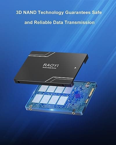 RAOYI 2 TB NVMe Internes Solid State Drive M.2 2280 PCIe Gen4x4 SSD, bis zu 5000 MB/s, SLC-Cache, Speicher und Speichererweiterung für PS5 Laptop Desktop Bild 8
