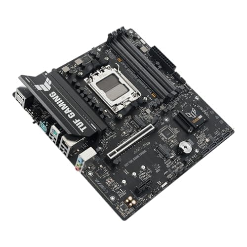 ASUS TUF Gaming A620M-PLUS mATX Mainboard (DDR5, PCIe 4.0, 2X M.2, 2.5Gb LAN, HDMI, DP, USB 10Gb/s Typ-A & 5Gb/s Typ-C, BIOS Flashback, M.2 Q-Latch, Aura Sync, 8+2+1 Phasen Design) Bild 6