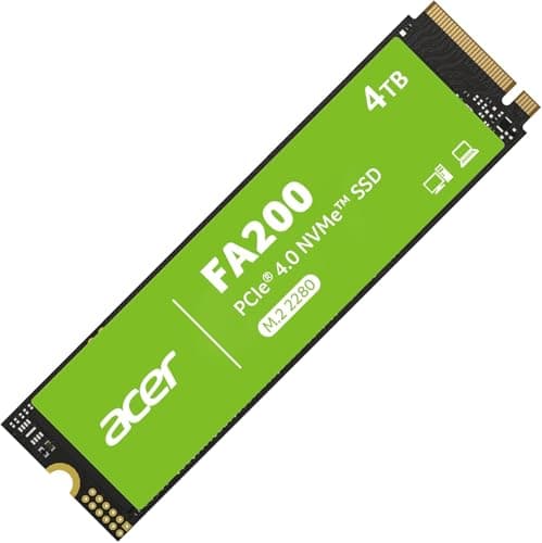 acer FA200 4TB SSD M.2 PCIe Gen 4 NVMe Bild 2