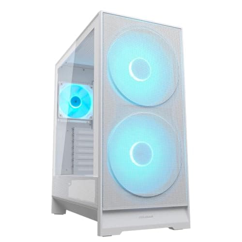 Cougar Gehäuse Midi-Tower Airface 180 ARGB Weiß - Midi/ Minitower - ATX