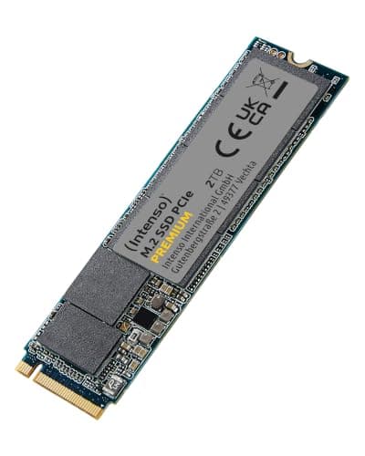 Intenso 2TB M.2 SSD PCIe Premium, bis zu 2100 MB/s, (PCI Express Gen.3x4 NVMe 1.3, Solid State Drive) Bild 4