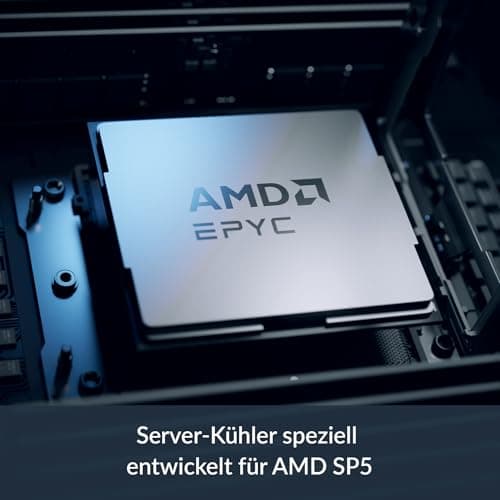 ARCTIC Freezer 4U-SP5 - Server CPU Kühler für AMD SP5, 4U & UP, AMD EPYC, 2 x 120 mm Lüfter, 300–3300 rpm, 4-poliger PWM-Anschluss, 10 Heatpipes, LGA6096 Bild 4