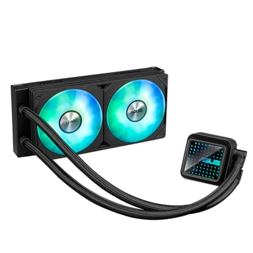 ASUS Prime LC 240 ARGB All-in-One-Flüssig-CPU-Wasserkühlung (zwei ARGB Lüfter, anpassbarer Infinity-Spiegel, 400 mm Schläuche, CPU-Sockel Intel LGA 1851, 1700, 1200, 115X, AMD AM5, AM5 Bild 8