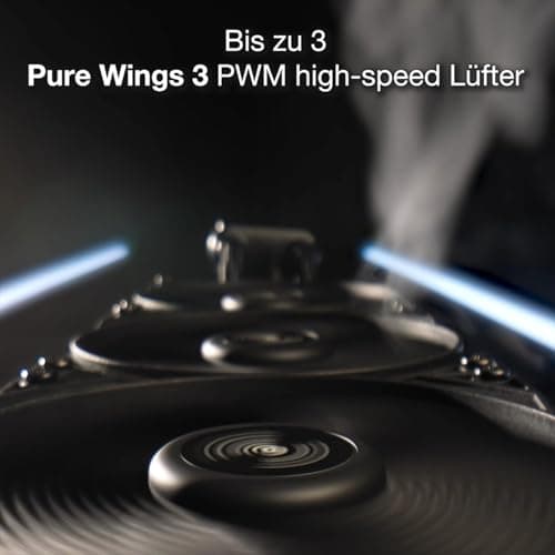 be quiet! Pure Loop 2 280mm All-in-One Wasserkühlung für übertaktete AMD und Intel Systeme, 2x Pure Wings 3 PWM high-speed Lüfter, hoher Druck, entkoppelte PWM-Pumpe mit ARGB-Beleuchtung, BW018 Bild 6