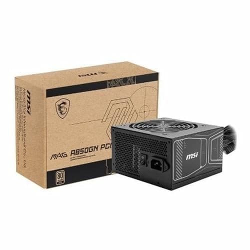 MSI Mag A850Gn Pcie5 Power Supply Unit 850 W 20+4 Pin ATX ATX, 306-7ZPBX11-CE0