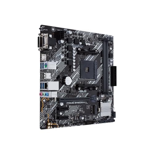 Asus Prime B450M-K II Mainboard Sockel AM4 (mATX, AMD Ryzen, DDR4-Speicher, M.2, SATA 6Gbit/s, USB 3.1 Gen 2 Typ-A) Bild 6