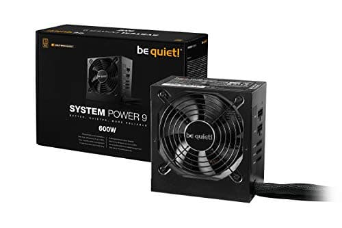 be quiet! System Power 9 600W cm PC-Netzteil | 80 Plus Bronze Effizienz | ATX | mit Kabelmanagement | Schwarz | BN302 Bild 6
