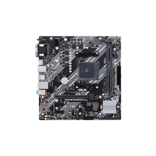Asus Prime B450M-K II Mainboard Sockel AM4 (mATX, AMD Ryzen, DDR4-Speicher, M.2, SATA 6Gbit/s, USB 3.1 Gen 2 Typ-A) Bild 4