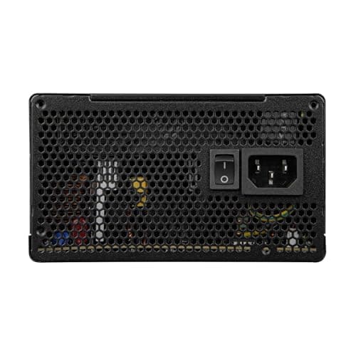 Cougar Atlas 550 W ATX-Netzteil, 80 Plus Bronze zertifiziertes Netzteil, Nicht modular, 550 W Gesamtausgang, Ultra-langlebige japanische Standby-Kondensatoren mit 105 °, 120 mm leiser Lüfter, Schwarz Bild 6