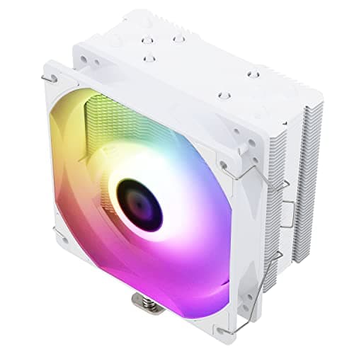 TR Assassin King 120 SE White ARGB CPU-Luftkühler, 5 Heatpipes, TL-C12CW-S PWM Leiser CPU-Kühler, für AMD AM4 AM5/Intel 1151/1150/1200/1700 Bild 2