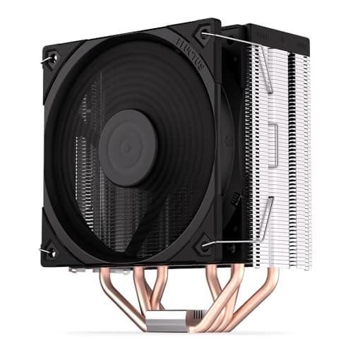 ENDORFY Fera 5 CPU Kühler 120 mm PWM, leistungsstarker Prozessorkühler, leiser Tower Kühler, 4 Heatpipes, AM5 AM4 LGA1700 Intel AMD, 220W TDP, Wärmeleitpaste enthalten