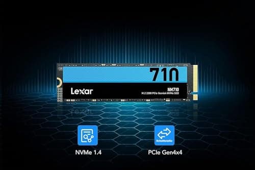 Lexar SSD M.2 1TB NM710 PCIe Gen4x4 NVMe Bild 6