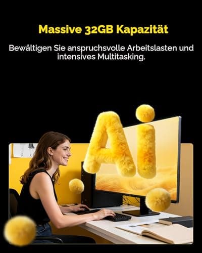 Lexar Thor Z Series OC DDR5 RAM 32GB Kit (2x16GB) 6000MHz CL36, DRAM 288pin UDIMM Desktop Speicher, PC Memory Hochleistungs-Computerspeicher für Intel XMP 3.0/AMD EXPO, für AI, Gaming, 1,4V Bild 5