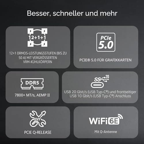 Scheda Madre - Asus - Tuf Gaming B760M-Plus Wifi Ii - Intel B760 Lga 1700 Micro Atx M-Plus WiFi II TUF B760 Bild 6