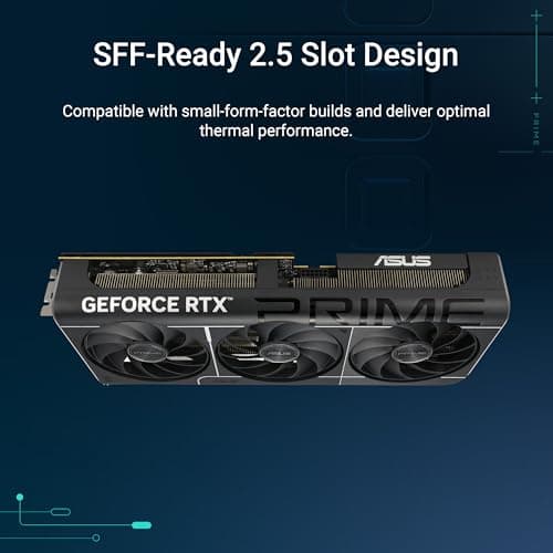 ASUS TUF Gaming GeForce RTX 5070 12GB GDDR7 OC Edition Grafikkarte (NVIDIA Blackwell Architektur und DLSS 4, 2,5-Slot Design, SSF, PCIe 5.0, 3X DisplayPort 2.1b, 2X HDMI 2.1b) Bild 3
