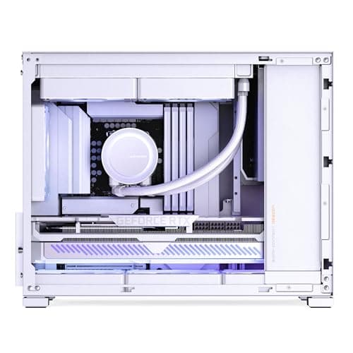 Jonsbo D32 STD Mesh PC-Gehäuse Weiß | Mini Case für Micro-ATX, Back-Connect-kompatibel, starker Airflow, kompakt & stylish für Gaming Builds Bild 8