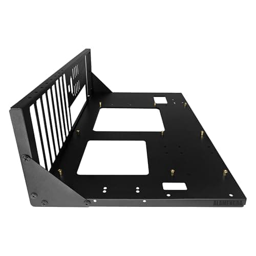 DIY Pc-Prüfstand, offenes Chassis-Gestell für ATX/M-ATX/ITX-Motherboards, breit ausgelegte Wärmeableitung Open Air Pc Gehäuse, SSD Motherboard-Zubehör Bild 4