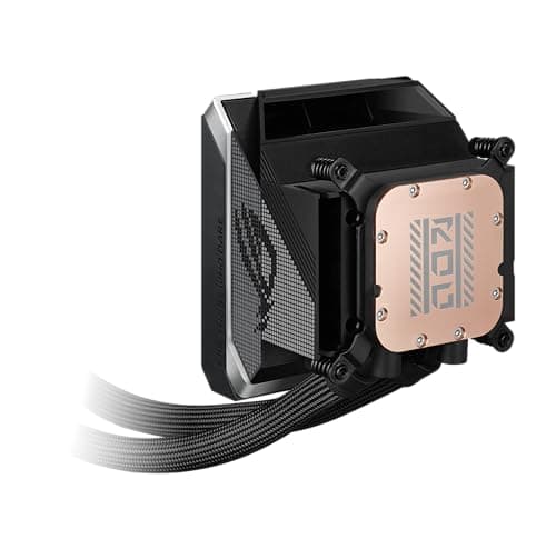 ASUS ROG STRIX LC IV 360 ARGB All-in-One Flüssig-CPU-Wasserkühlung (3x adressierbare ROG ARGB-Lüfter, Asetek-Pumpe 8. Generation, LCD-Display, Intel LGA 1700, 1200, 115X, AMD AM5, AM4) Bild 8