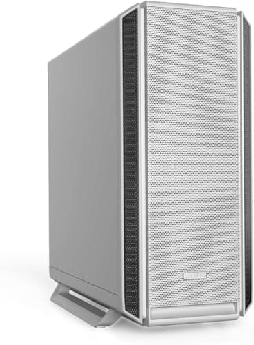 be quiet! Silent Base 802 White PC-Gehäuse, 3X Pure Wings 140mm, 2 austauschbare Top- und Frontcover, entkoppeltes Mainboardtray
