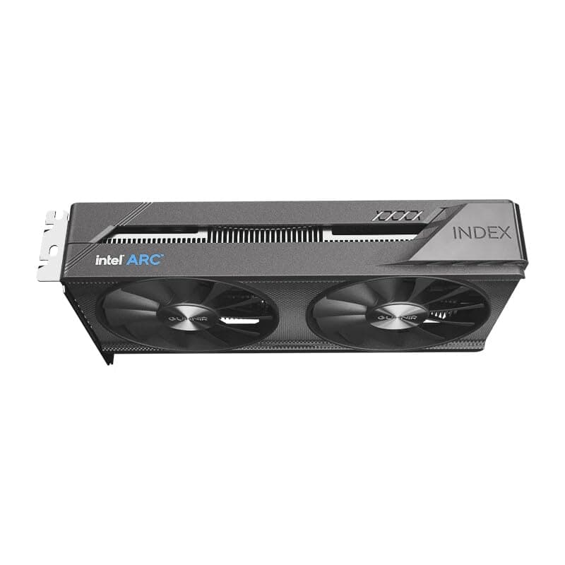WEELIAO GUNNIR Intel Arc A380 Index Grafikkarte, 2000 MHz Grafikkarte, 6 GB 96-Bit GDDR6, PCIE4.0, 1 HDMI, 3 DP, 2 Lüfter, TBP 75 W Bild 5
