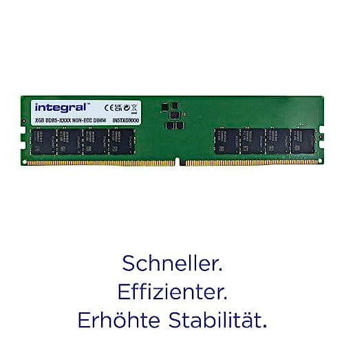Integral 32GB DDR5 RAM 4800MHz DIMM PC-Desktop-Arbeitsspeicher-Modul 4800MT/s 32GB DDR5 Bild 4