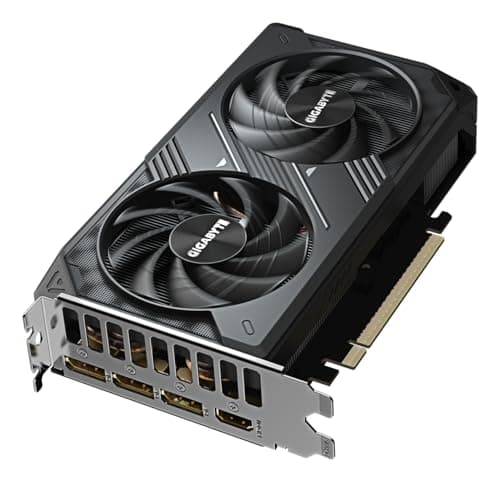 Gigabyte GeForce RTX 5060 WINDFORCE MAX OC 8G Grafikkarte – 8 GB GDDR7, 128 Bit, PCI-E 5.0, 2512 MHz Kernfrequenz, 3 x DisplayPort, 1 x HDMI, NVIDIA DLSS 4, GV-N5060WF2MAX OC-8GD Bild 7
