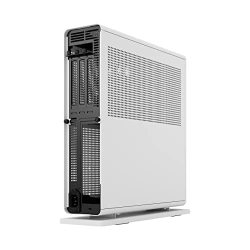 Fractal Design Ridge Weiß - Kompaktes m-ITX Gaming-Gehäuse mit PCIe 4.0 Riser und 2X 140mm PWM Lüftern - Inkl. USB Typ-C Anschluss Bild 6