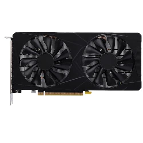 PUSOKEI RTX 3060 12 GB Gaming-Grafikkarte, Dual-Fan-Kühlung, GDDR6-Grafikkarte mit HDMI und DisplayPort, Plug-and-Play für Computer-PC-Gaming Bild 2