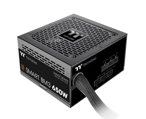 Thermaltake | Smart BM3 Bronze 650W | ATX Netzteil | ATX 3.0 | PCIe Gen 5.0 | 80 Plus Bronze | sehr leise | Smart Zero Fan | 12VHPWR | semimodular | 5 Jahre Garantie