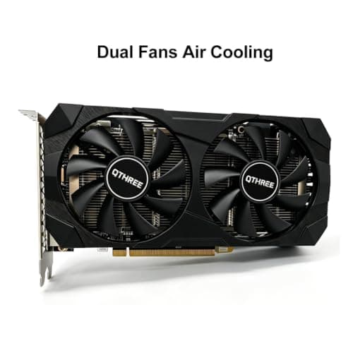 QTHREE Radeon RX 560 XT 8GB GDDR5 128-bit Grafikkarte, HDMI, DVI-D, DisplayPort, Grafikkarten PC für Gaming, GPU, PCI Express x16, DirectX 12, 6 PIN Power Supply RX 560 XT 8G DP/HDMI/DVI Bild 5
